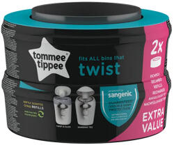 Tommee Tippee Twist&Click és SangenicTec pelenkatároló utántöltő citrus 2 db