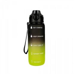 Starpak Ombre tritán kulacs 750 ml - fekete-sárga (559257)
