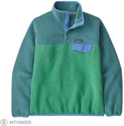 Patagonia Lightweight Synchilla® Snap-T női pulóver, heartleaf green (L)