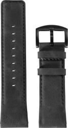 Eternico AlzaGuard Genuine Leather Band Garmin QuickFit 22mm - fekete (AGD-QF22-GL001B)