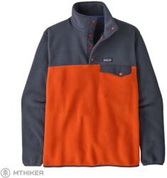 Patagonia Lightweight Synchilla Snap-T pulóver, pollinator orange (S)