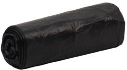 INPAP PLUS Szemeteszsák, 60 L, 74 x 63 cm, 6 m, fekete, 50 db