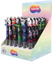 Nebulo Zseléstoll radírozható, nyomógombos, deszkás állatok, 36 db/display Nebulo (DT-SKBA) - web24
