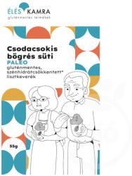 LI-FE Global Kft Éléskamra csodacsokis paleo bögrés süti szénhidrátcsökkentett lisztkeverék 55 g