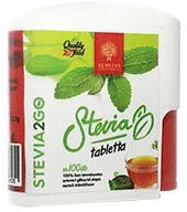 ALMITAS Stevia tabletta 100db - biopanda
