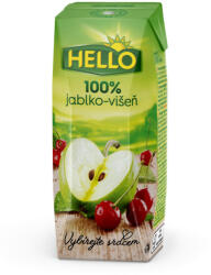 HELLO alma-meggylé 100% 250 ml - biopanda