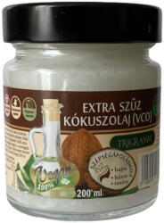Trigramm extra szűz kókuszolaj vco 200 ml - biopanda