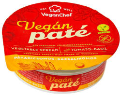 VeganChef paté zöldségkrém paradicsomos-bazsalikomos 110 g - biopanda