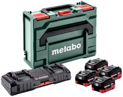 Metabo Basic-Set LiHD 4 × LiHD (Li-ion) 10 Ah LiHD (Li-ion) + ASC