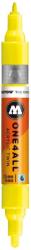 MOLOTOW One4All Twin akril marker 1, 5mm / 4mm # 220 neon sárga fluoreszkáló (MLW646)