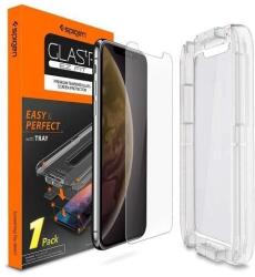 Spigen Edzett üvegfólia SPIGEN GLAS. TR „EZ FIT iPhone XR / iPhone XI 6.1 üvegfólia