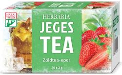 Herbária Jeges tea Zöld tea-Eper - 20 filter - vitaminbolt - 1 020 Ft