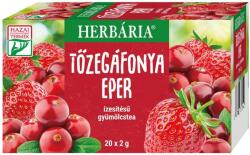 Herbária Tőzegáfonya-Eper tea - 20 filter - vitaminbolt - 890 Ft