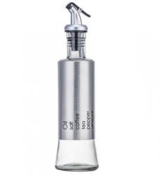 Pufo Savor üvegtartály olajhoz és ecethez, 300 ml, ezüst (Pufo2899argintiu)