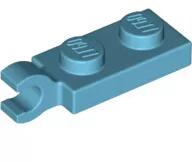 LEGO® 63868c156 - LEGO közepes azúr lap 1 x 2 méretű, klipsszel a végén (63868c156)