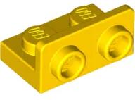 LEGO® 99780c3 - LEGO sárga lap 1 x 2 - 1 x 2 inverz fordító (99780c3)