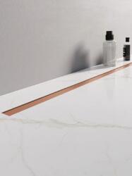 New Trendy Visio Slim Copper Brushed rigolă liniară 100 cm cupru OL-0100 (OL0100)