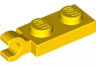 LEGO® 63868c3 - LEGO sárga lap 1 x 2 méretű, klipsszel a végén (63868c3)