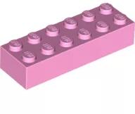 LEGO® 2456c104 - LEGO élénk rózsaszín kocka 2 x 6 méretű (2456c104)