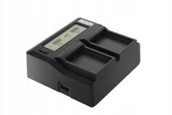Newell DC-LCD kétcsatornás akkumulátortöltő DMW-BLF19E készülékhez (NL1226)