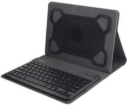 Astrum Univerzális Tablet Tok Bluetooth 3.0 Magyar Nyelvű Billentyűzettel 9/10" Fekete, Android/Ios Kompatibilis TB130