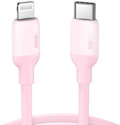 UGREEN Cablu de Date UGREEN USB-C to Lightning Charging UVerde, PD 3A, 1m (pink) (28302)