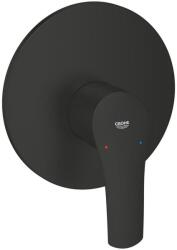 GROHE Baterie dus incastrata Grohe Eurosmart negru mat fara corp ingropat (194512433)