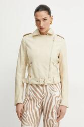 Guess The Kooples geacă biker de piele PPYA-KUD0ME_08X (W5GL30.WHA90)