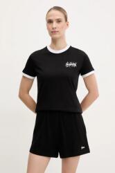Guess tricou din bumbac FRESIA femei, culoarea negru, V5GI11 I3Z14 PPYA-TSD1NR_99X (V5GI11.I3Z14)