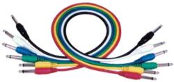 Voice-Kraft PTC007L030 30 cm monó patch kábel 6db/csomag