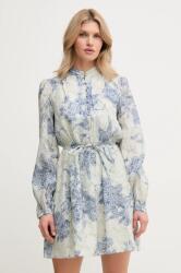 GUESS rochie ADLAIDE culoarea bej, mini, evazată, W5GK07 WH4K2 PPYA-SUD1GI_12X (W5GK07.WH4K2)