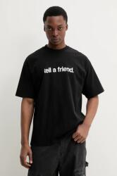 Vans tricou din bumbac PPYA-TSM1ZJ_99X (VN000P4YBLK1)