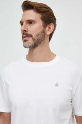 Marc O'Polo tricou din bumbac 2-pack barbati, culoarea alb, neted PPYH-TSM169_00A (421205809102)