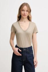 Guess tricou femei, culoarea bej, W5GP31 KCSX2 PPYA-TSD1E4_81X (W5GP31.KCSX2)