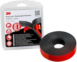 3М Science Applied to Life 3M Dual Lock SJ387B закопчаваща лента, 25 мм x 2.5 м, черна (7100123347)
