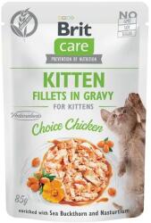 Brit Care Cat Kitten Fillets in Gravy with Choice Chicken 12 x 85 g
