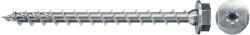 Fischer PowerFast FPF II HWTF 8.0 x 140 BC 50 kékre passzivált végigmenetes szerkezetépítő csavar SW és TX behajtással, 50 db/csomag (566375)