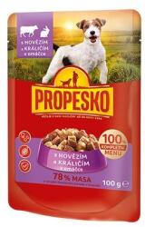 Propesko Dog Alutasak marha-nyúl szószban 12 x 100 g