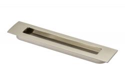  Fogantyú UZ-E6-160-06 Inox tolóajtó kagyló süllyesztett nikkel (UZE616006)