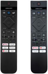 utángyártott PHILIPS 398GM10BEPHYE002CR titan, USB, 65OLED859 65OLED959 , 65PML8709, OLED808, OLED849, PUS8818 - helyettesítő távirányító háttérvilágítással