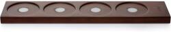 Liiton Suport pentru pahare WHISKEY FLIGHT 43 cm, maro, lemn, Liiton (LTL21300)