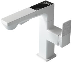 Austler FH-3423 smart mosdó csaptelep - multifunkciós fej - vízhőfok kijelző (fehér)