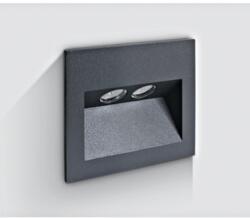 SLV Porter-S LED 2x1W 3000K 140lm mit Treiber IP65antracit (LID13941)