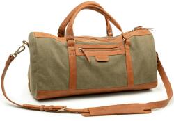 Beavercraft Journey - Canvas and Leather Travel Luggage Duffel Bag LC_Journey_Canvas (LC_Journey_Canvas)
