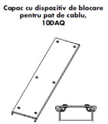 Elvan Capac pat metalic cu dispozitiv de blocare 100mm (10DAQ-100/M/PG)