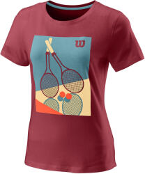 Wilson Tricou pentru femei Racket Duo Tech Tee W Earth M