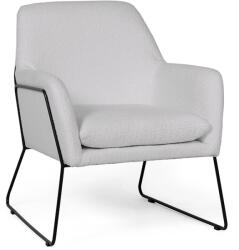 Szürke design karosszék MILAN