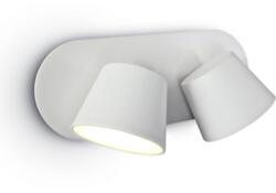 Schrack Sia LED, 2x6W, 2x500lm, 3000K, 230V, IP20, alb (LID15270)