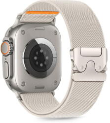 Tech-Protect TP2443 Tech-Protect Nylon Apple Watch 6 / 7 / 8 / 9 / 10 / SE / ULTRA 1 / 2 (44/45/46/49mm) óraszíj, Titán színű (TP2443)