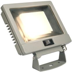 SLV Corp iluminat de perete, aplica, lumini SPOODI 20 de perete, gri cu LED-uri in aer liber montat pe suprafata de perete de lumina, 30W, argintiu-gri, 3000K, (232884)